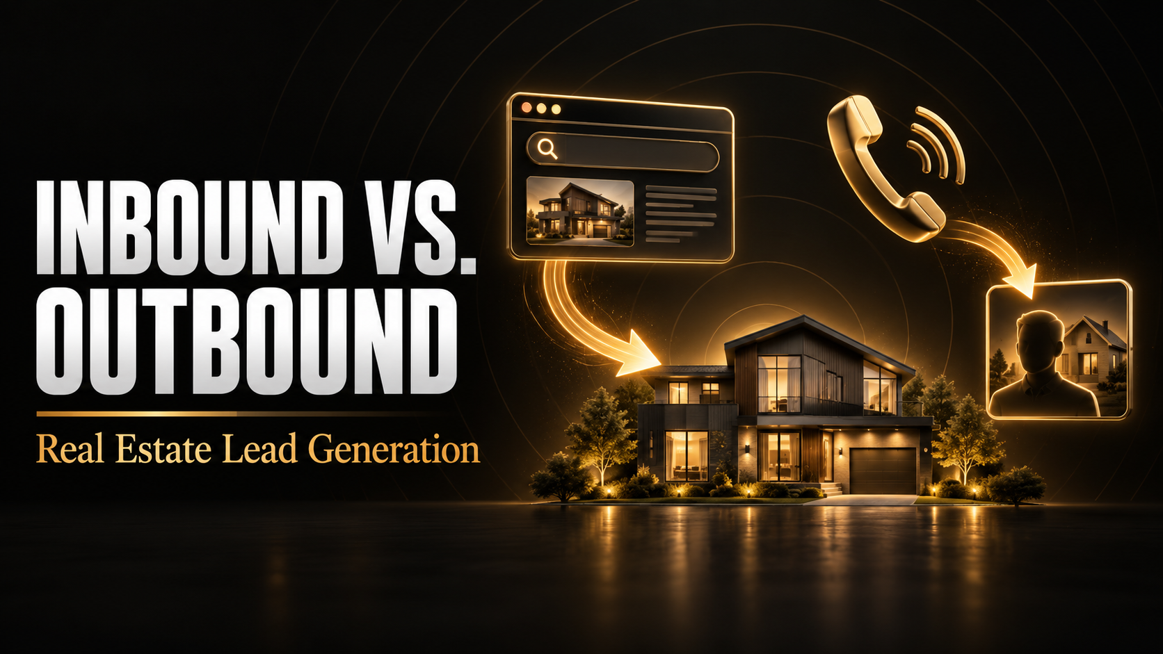 Inbound vs. Outbound Lead Generation for Real Estate Investors
